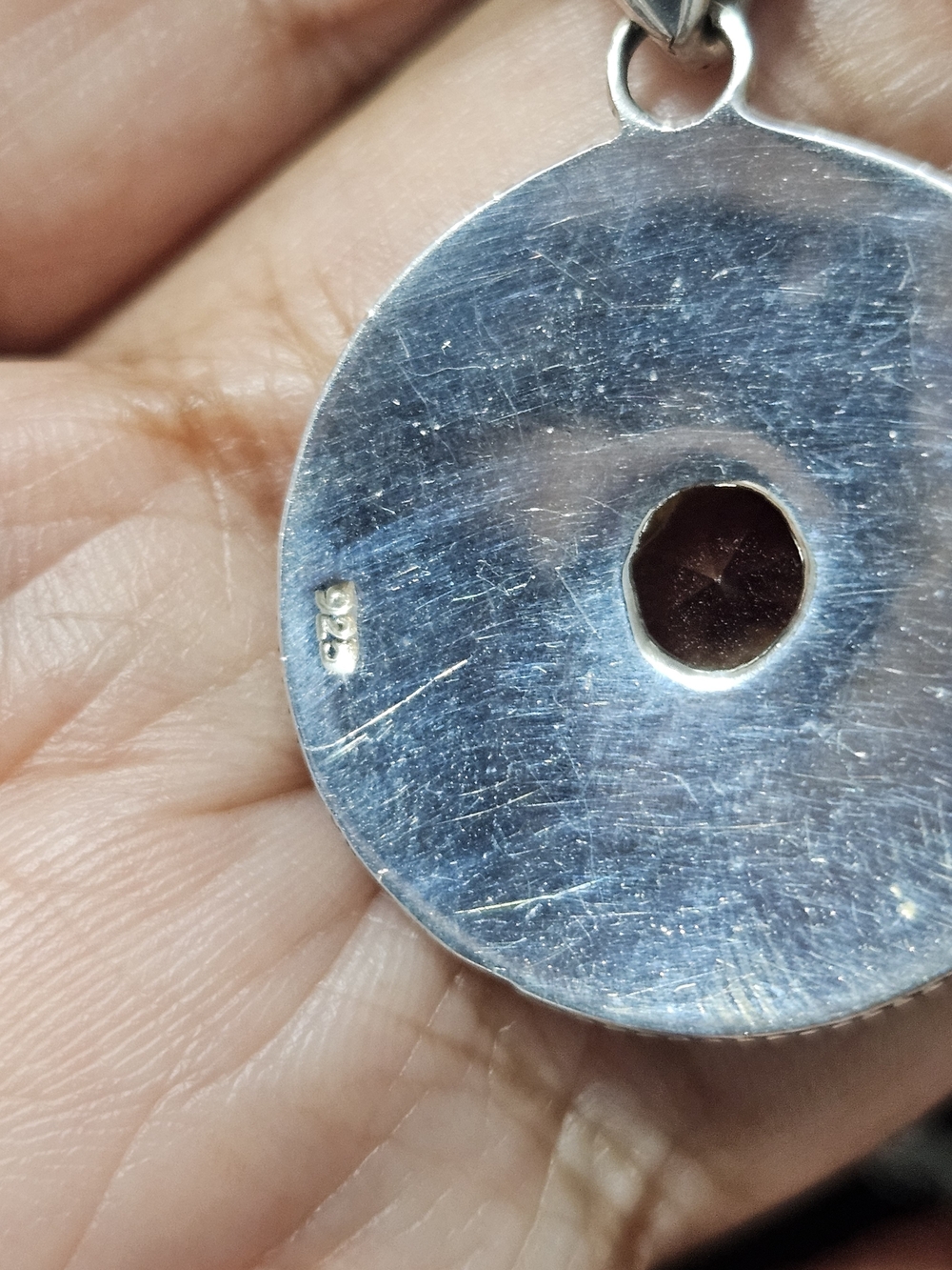 Color Changing Alexandrite Pendant - Picture 3 of 6